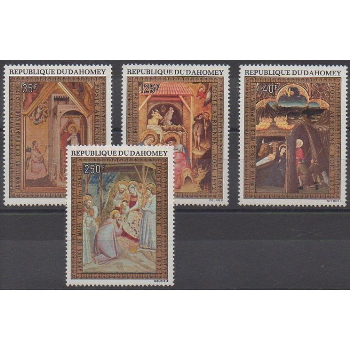 Buy these stamps of Dahomey of the year 1972 (Nb PA174/PA177).
