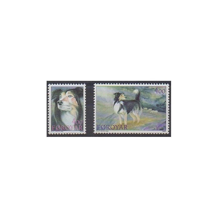 Buy this set of stamps of Faroe Islands of the year 1994 (Nb 258/259).