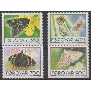 Acheter cette série de timbres des îles Féroé de l'année 1993 (No 246/249).