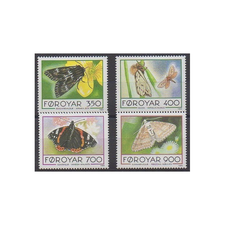 Acheter cette série de timbres des îles Féroé de l'année 1993 (No 246/249).