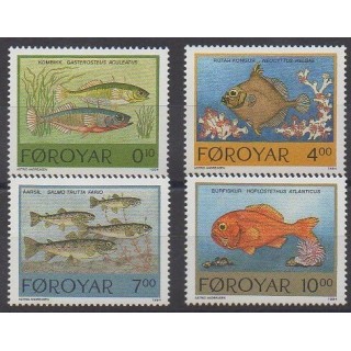 Acheter cette série de timbres des îles Féroé de l'année 1994 (No 250/253).