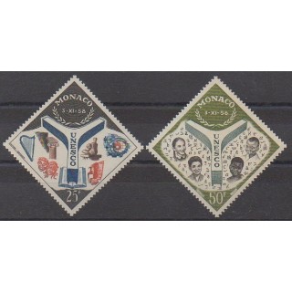 Acheter cette série de timbres de Monaco de l'année 1959 (No 511/512).