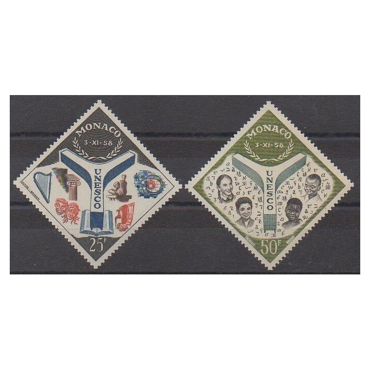 Buy this set of stamps of Monaco of the year 1959 (Nb 511/512).