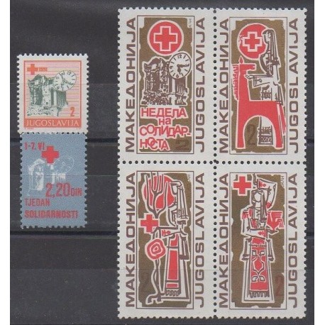 Yougoslavie - 1991 - No 2347A/2347F - Santé ou Croix-Rouge