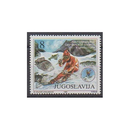Yugoslavia - 1992 - Nb 2394 - Various sports