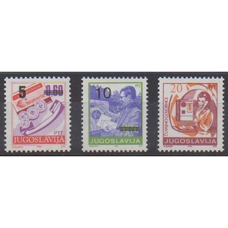 Yugoslavia - 1992 - Nb 2382/2384 - Postal Service