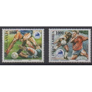 Buy this set of stamps of Yugoslavia of the year 1992 (Nb 2406/2407).