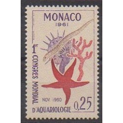 Monaco - 1961 - Nb 551 - Sea life
