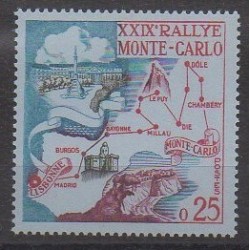 Monaco - 1960 - No 524 - Voitures