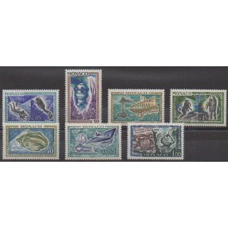Acheter cette série de timbres de Monaco de l'année 1962 (No 591/597).