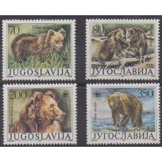 Acheter cette série de timbres de Yougoslavie de l'année 1988 (No 2141/2144).