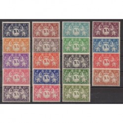 Guiana - 1945 - Nb 182/200