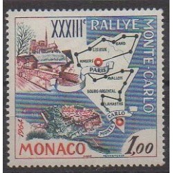 Monaco - 1963 - No 616 - Voitures