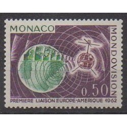 Monaco - 1963 - No 612 - Télécommunications