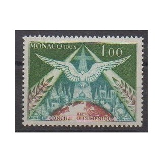 Acheter ce timbre de Monaco de l'année 1963 (No 610).