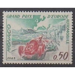 Monaco - 1963 - No 609 - Voitures