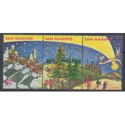 Saint-Marin - 1995 - No 1429/1431 - Noël
