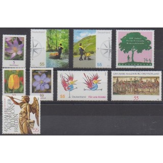 Buy this set of stamps of Reunited Germany of the year 2005 (Nb 2305/2313).