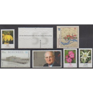 Acheter cette série de timbres d'Allemagne réunifiée de l'année 2006 (No 2347/2353).