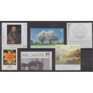 Buy this set of stamps of Reunited Germany of the year 2006 (Nb 2354/2359).