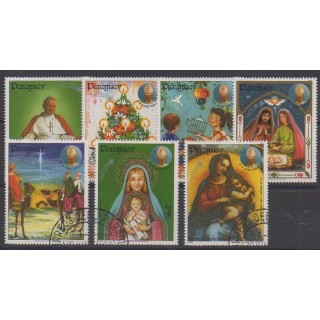Acheter cette série de timbres du Paraguay de l'année 1984 (No 2074/2080). - Oblitéré