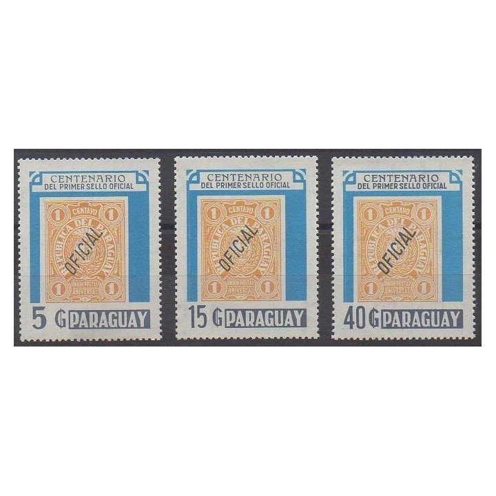 Acheter cette série de timbres du Paraguay de l'année 1986 (No 2251/2253).