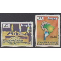 Paraguay - 2001 - No 2825/2826