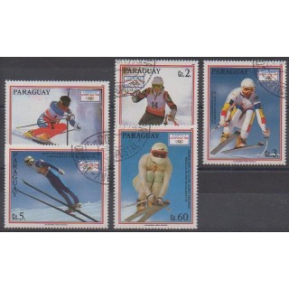 Buy this set of stamps of Paraguay of the year 1990 (Nb 2500/2504). - Used
