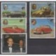 Paraguay - 1989 - Nb 2429/2433 - Cars - Used