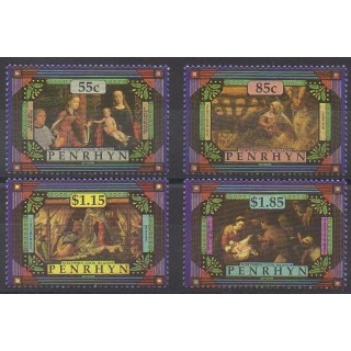Acheter cette série de timbres de Penrhyn de l'année 1991 (No 372/375).