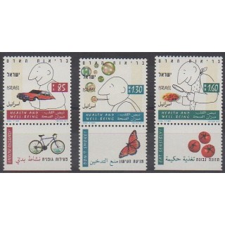 Acheter cette série de timbres d'Israël de l'année 1994 (No 1236/1238).