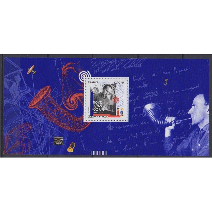 Buy this souvenir sheet  of France of the year 2020 (Nb BS165).