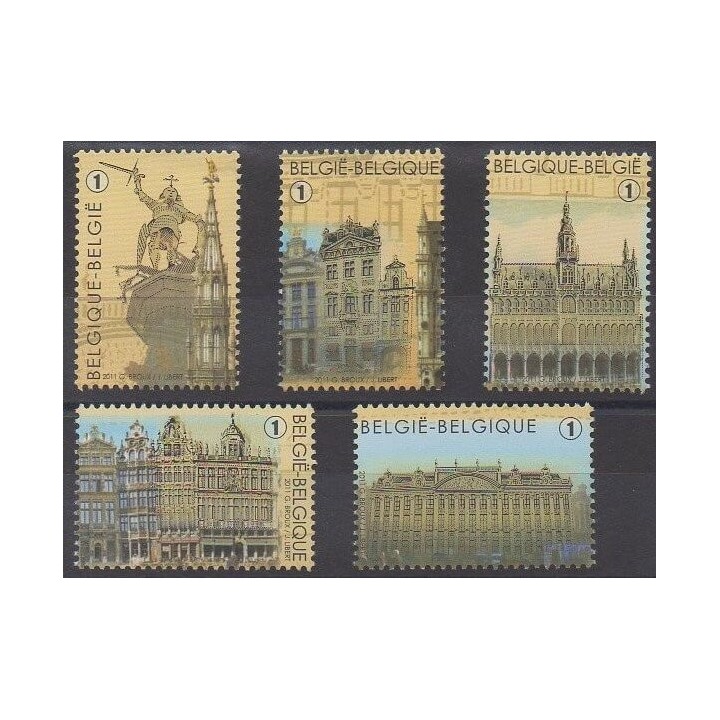 Buy this set of stamps of Belgium of the year 2011 (Nb 4156/4160).