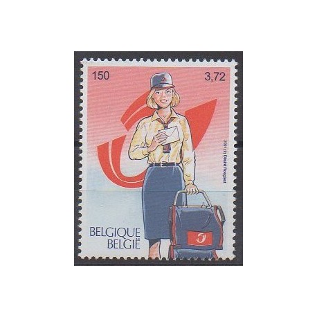 Belgique - 2001 - No 2996 - Service postal - Philatélie