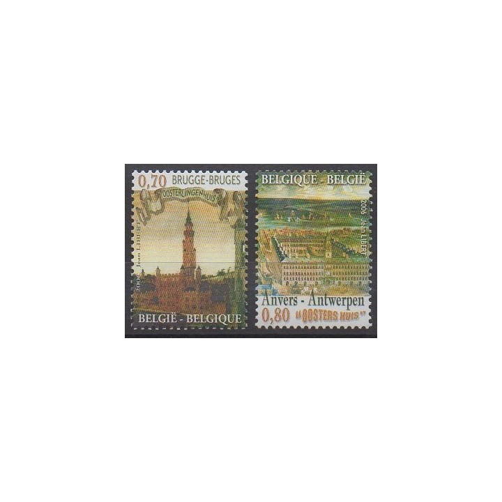 Acheter cette série de timbres de Belgique de l'année 2006 (No 3535/3536).