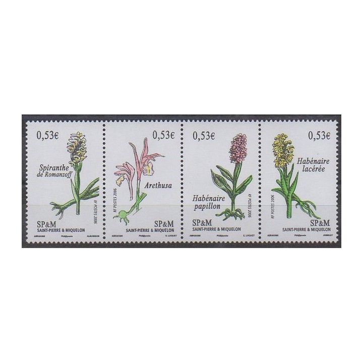 Buy this set of stamps of Saint-Pierre et Miquelon of the year 2006 (Nb 871/874).