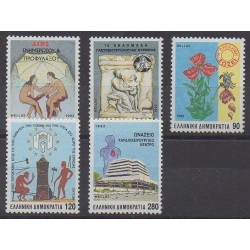 Grèce - 1992 - No 1788/1792 - Santé ou Croix-Rouge