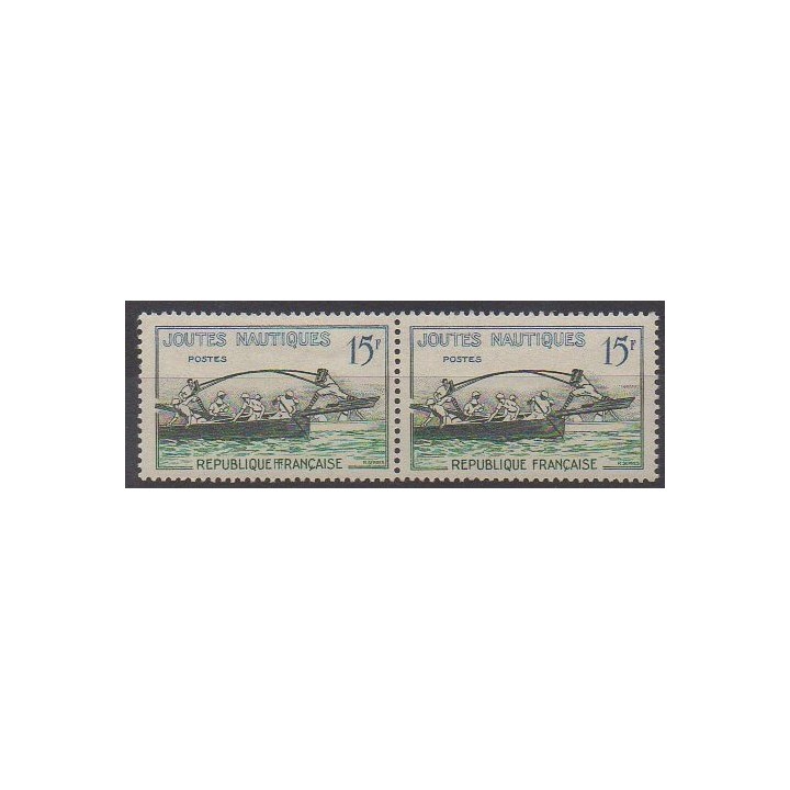 Acheter ce timbre de France de l'année 1958 (No 1162a - Attenant à normal).