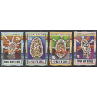 Buy this set of stamps of Papua New Guinea of the year 1980 (Nb 611/614).