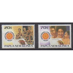 Papouasie-Nouvelle-Guinée - 1990 - No 609/610