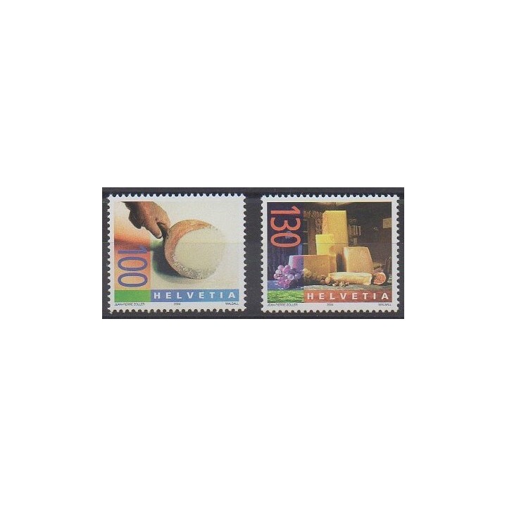 Acheter cette série de timbres de Suisse de l'année 2004 (No 1818/1819).
