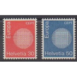 Suisse - 1970 - No 855/856 - Europa