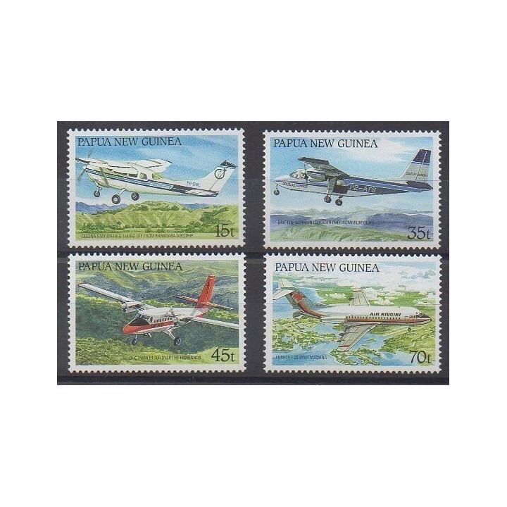 Buy this set of stamps of Papua New Guinea of the year 1987 (Nb 552/555).