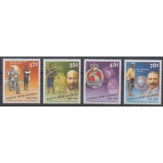 Acheter cette série de timbres de Papouasie-Nouvelle-Guinée de l'année 1988 (No 562/565).