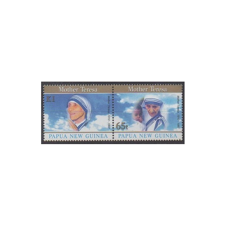 Acheter cette série de timbres de Papouasie-Nouvelle-Guinée de l'année 1998 (No 794/795).