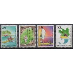 Papua New Guinea - 1988 - Nb 804/807 - Various sports