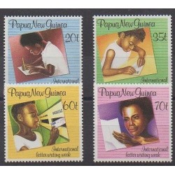 Papua New Guinea - 1989 - Nb 583/586 - Childhood