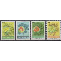 Papua New Guinea - 1992 - Nb 663/666 - Trees