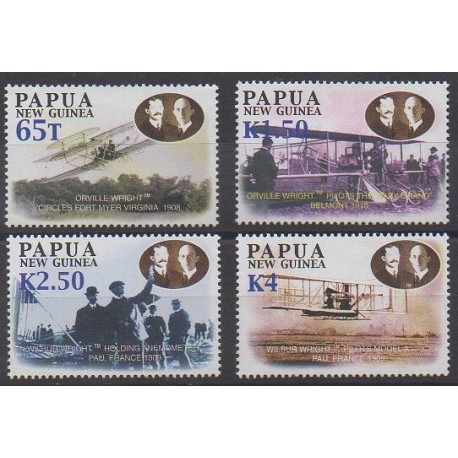 Papua New Guinea - 2003 - Nb 943/946 - Planes