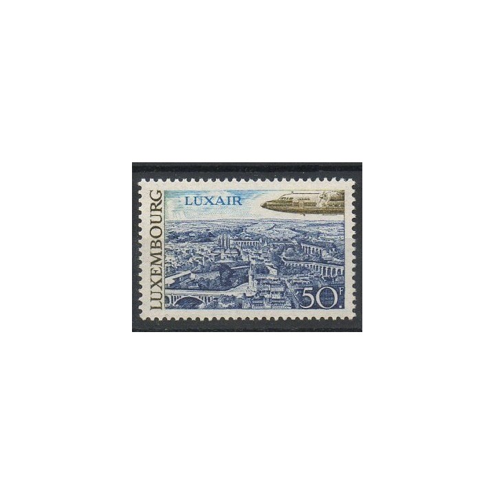 Timbres - Thème avions - Luxembourg - 1968- No PA 21